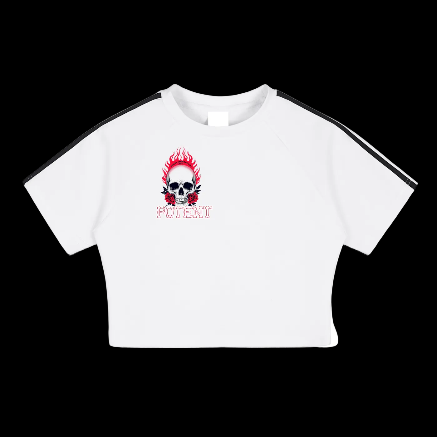 Taped Cooling Performance Crop Top