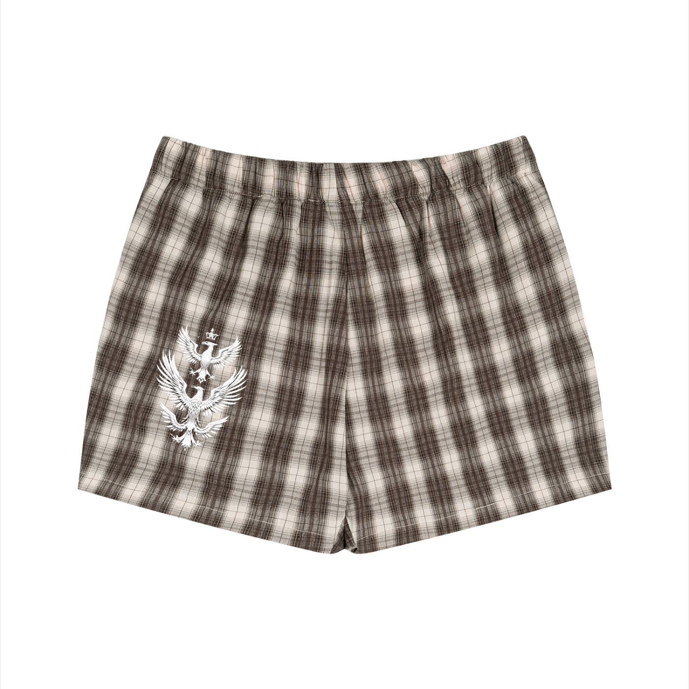 Unisex Plaid Shorts