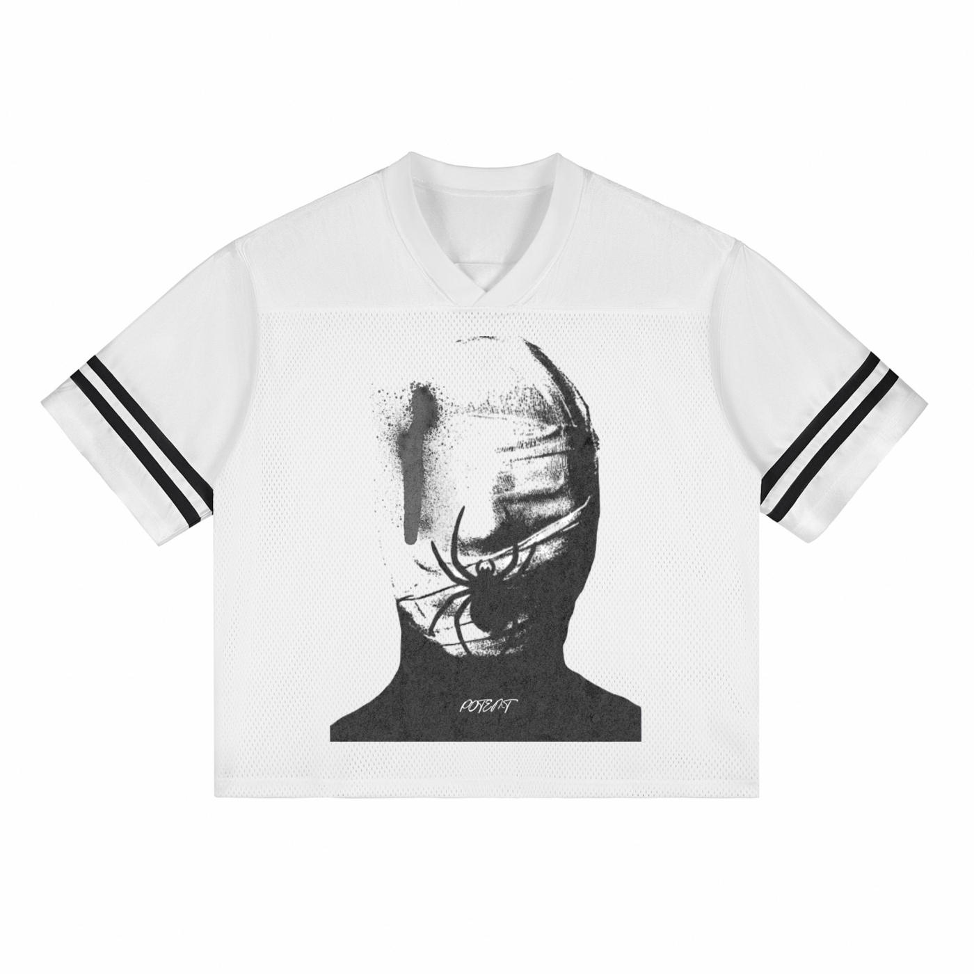 Taped Mesh T-Shirt