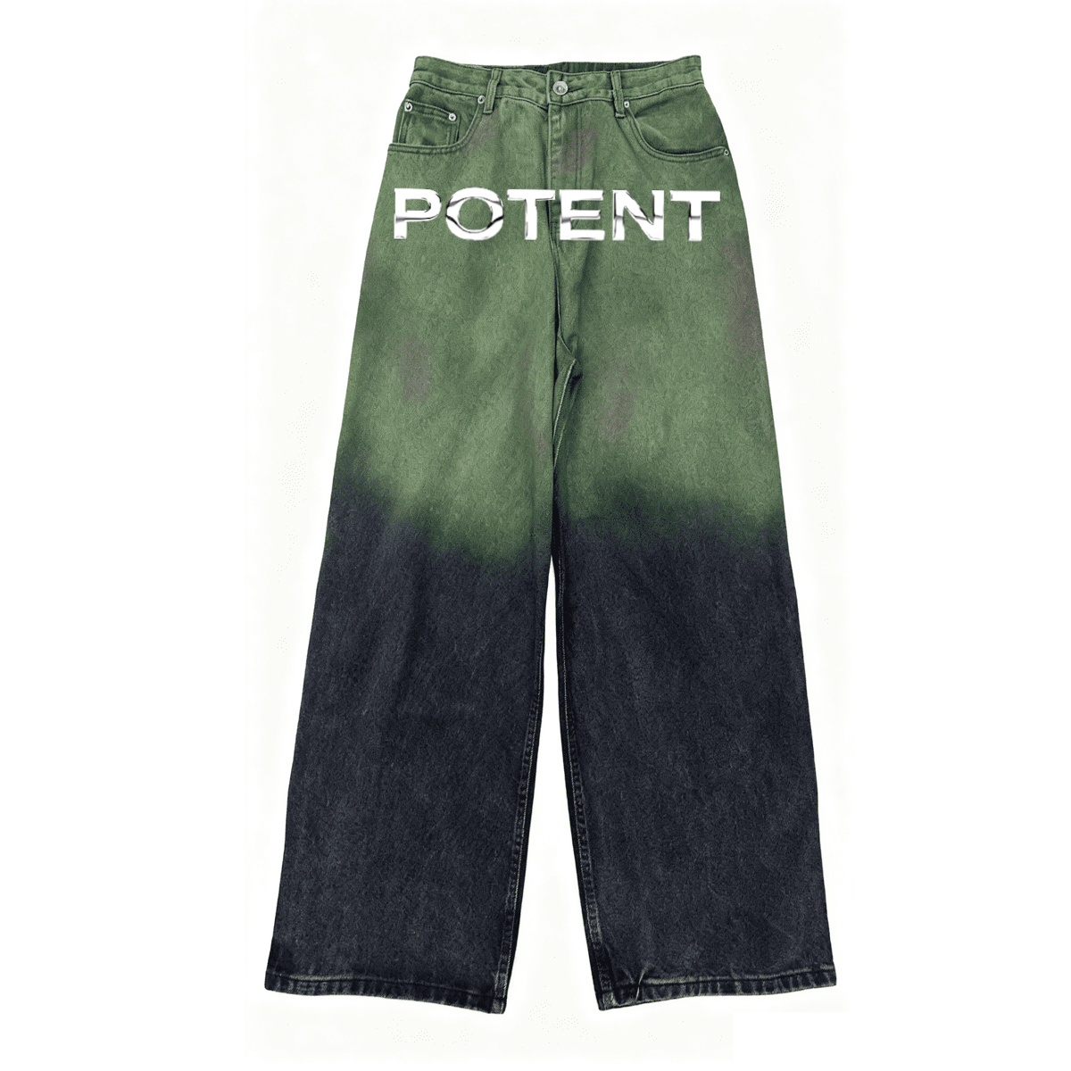 Unisex Aurora Loose Wide-leg Jeans