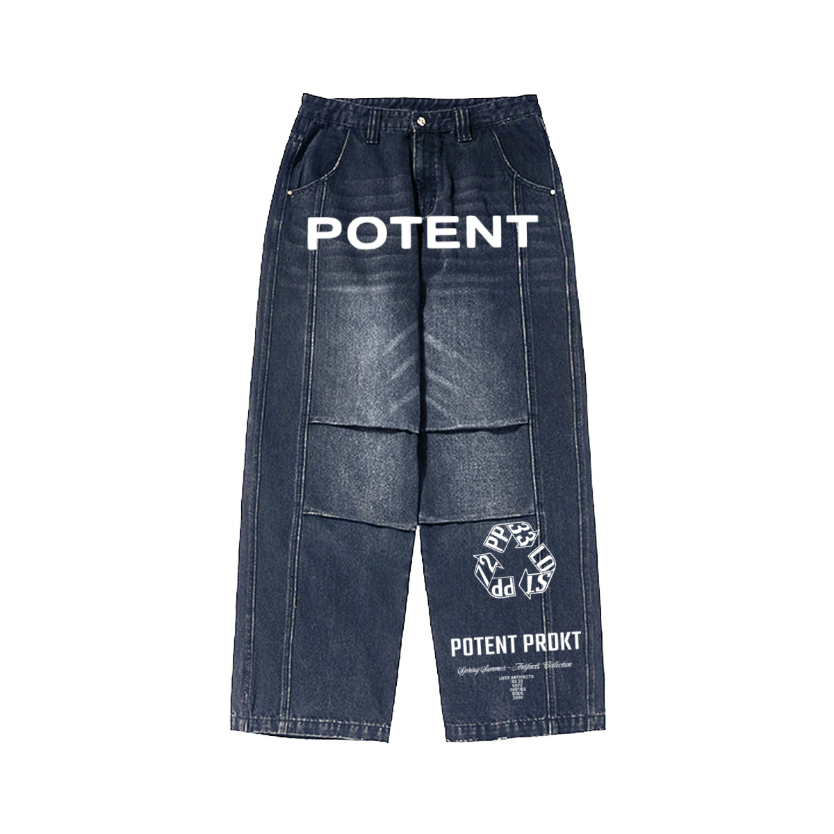 Super Quality Tailoring Straight-Leg Vintage Jeans