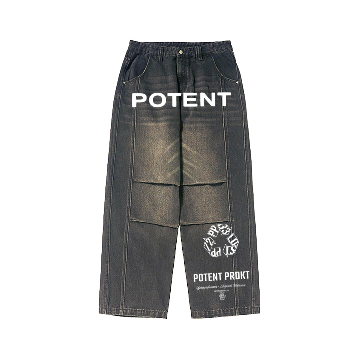 Super Quality Tailoring Straight-Leg Vintage Jeans