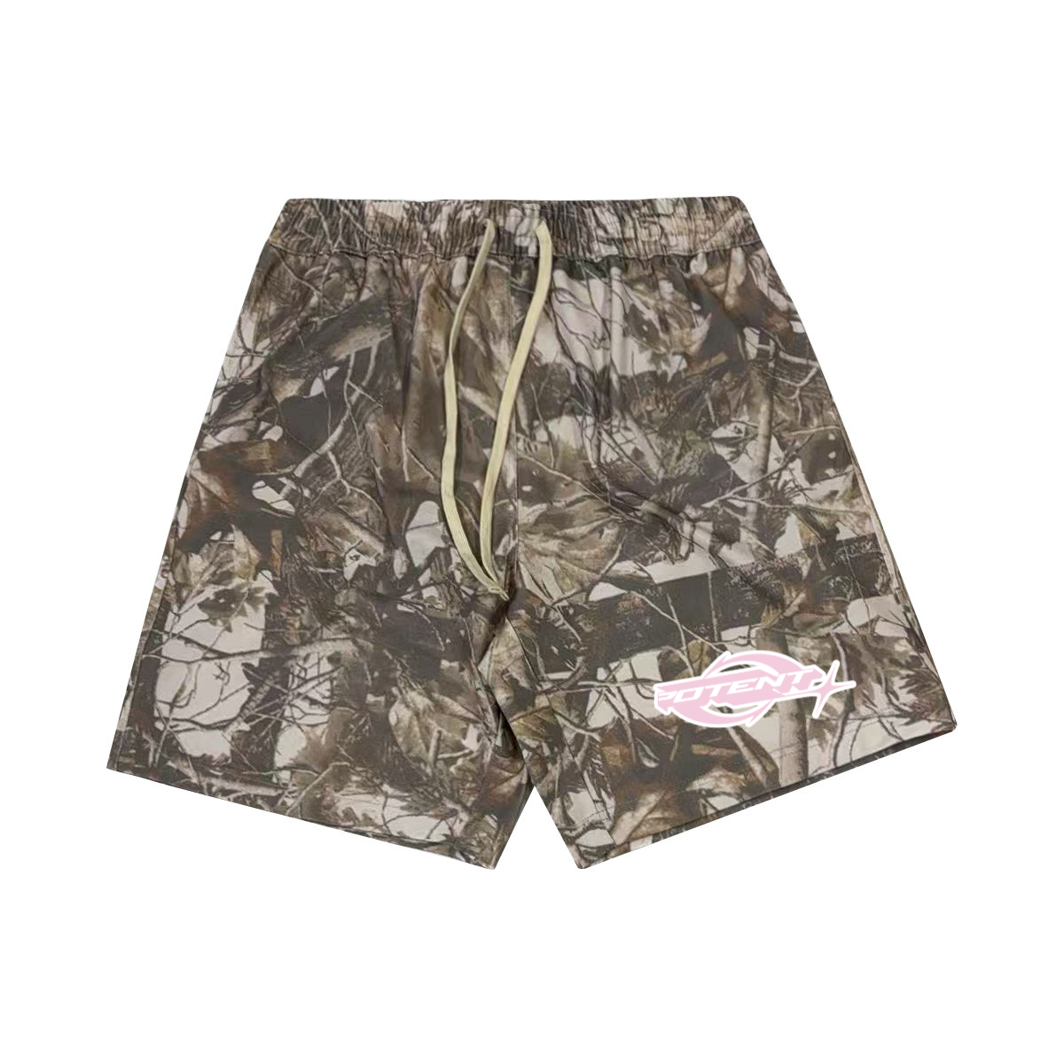 Unisex Heavyweight 100% Cotton French Terry Camo Shorts (400GSM)