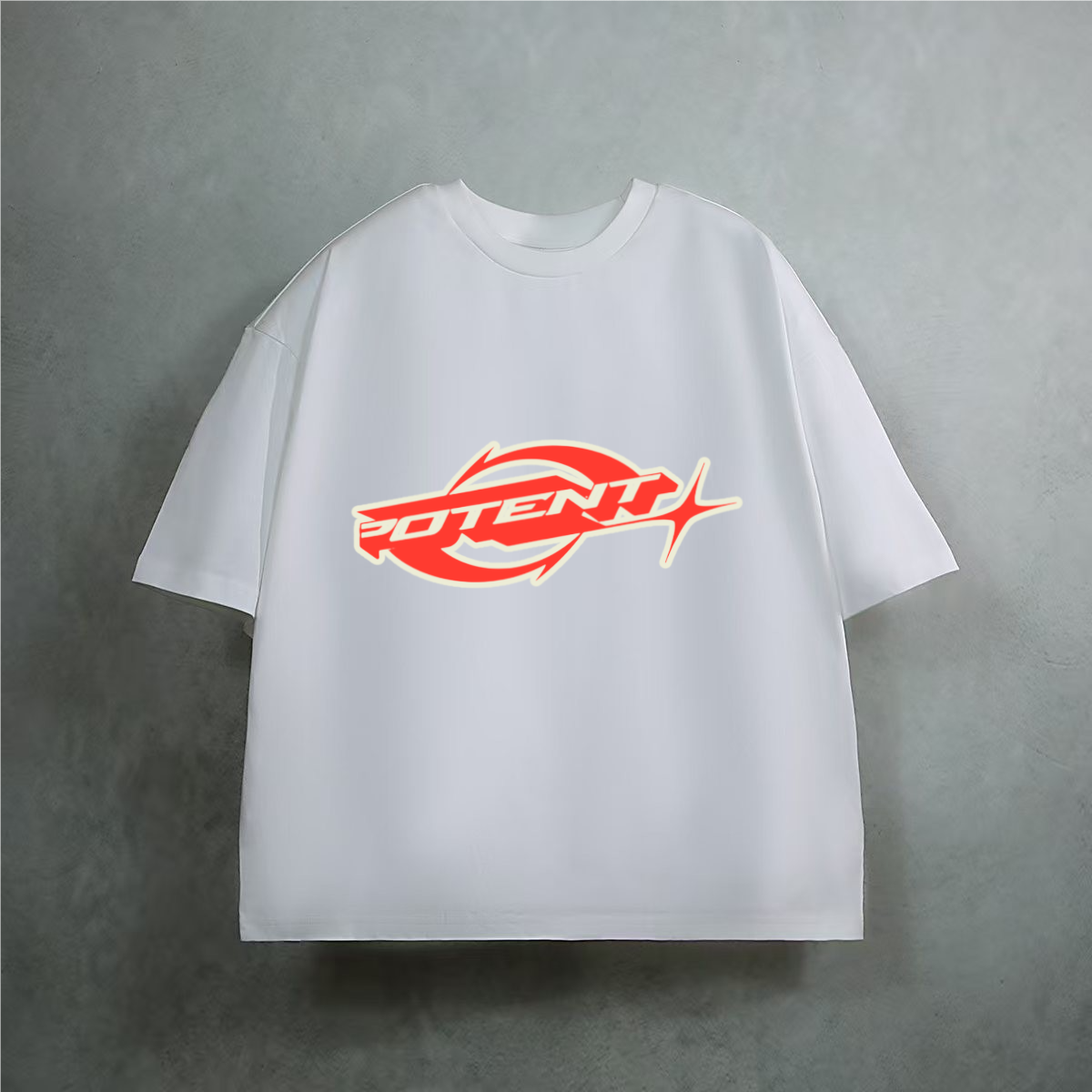 Unisex Heavyweight Cropped Loose T-shirt(280GSM)