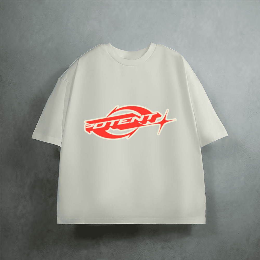 Unisex Heavyweight Cropped Loose T-shirt(280GSM)