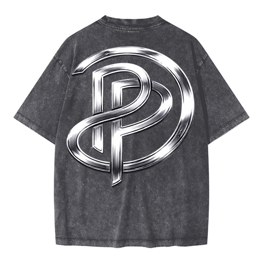 Unisex Heavyweight Oversized Snow Wash T-shirt(285GSM)