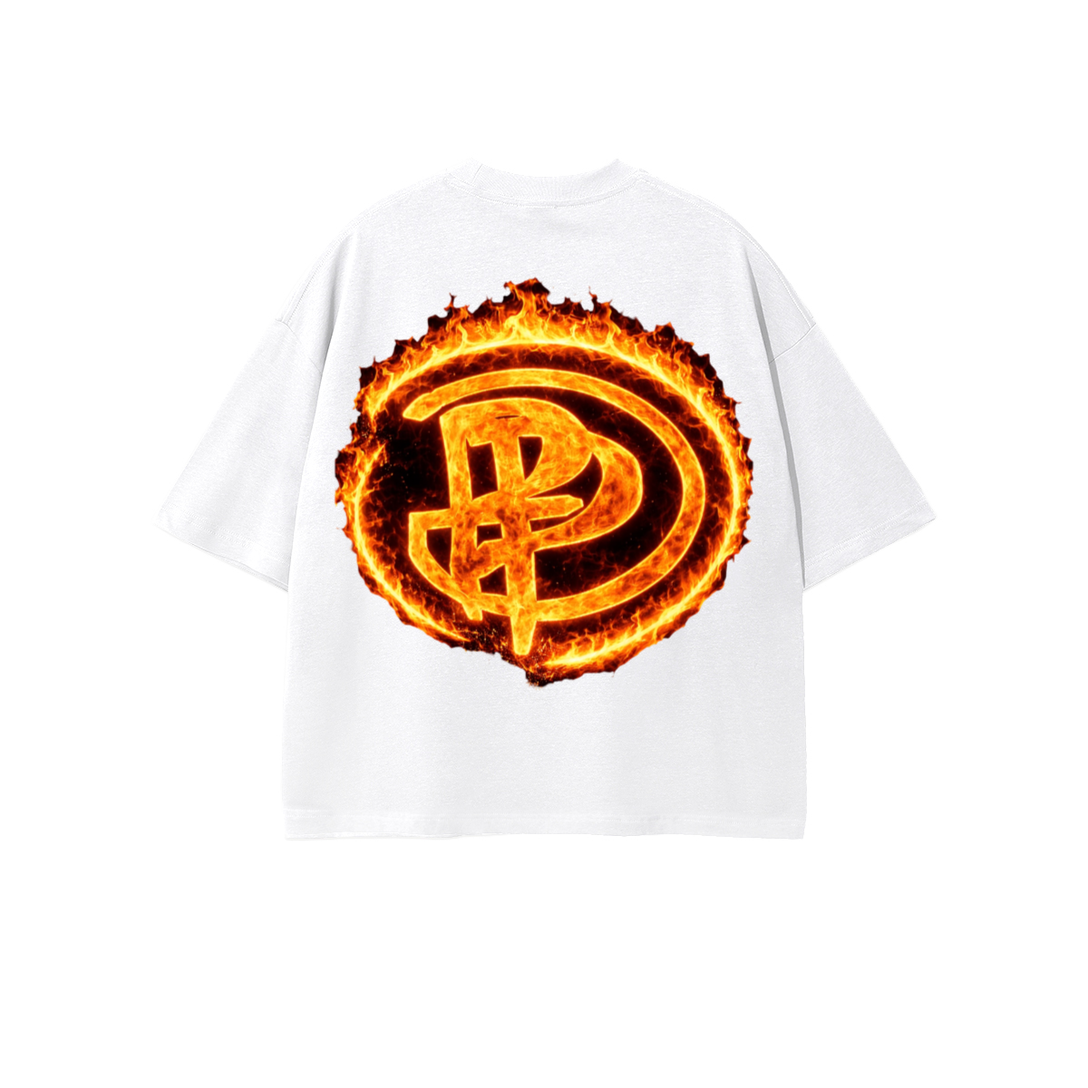 Unisex Heavyweight 100% Combed Cotton Cropped Oversized T-Shirt (250GSM)