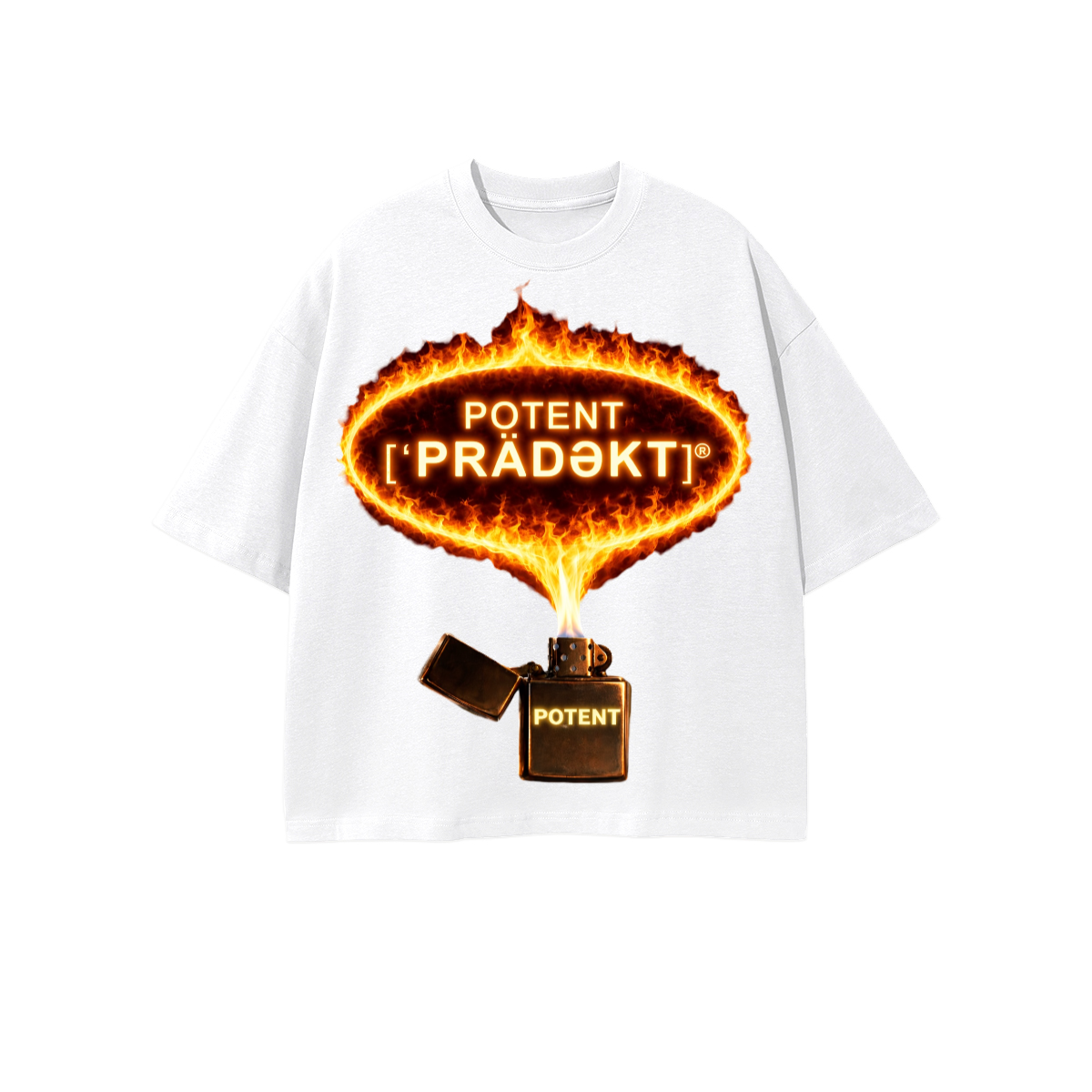 Unisex Heavyweight 100% Combed Cotton Cropped Oversized T-Shirt (250GSM)