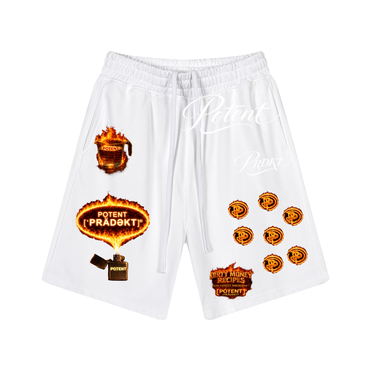 Unisex Heavyweight Casual Sweat Shorts(280GSM)