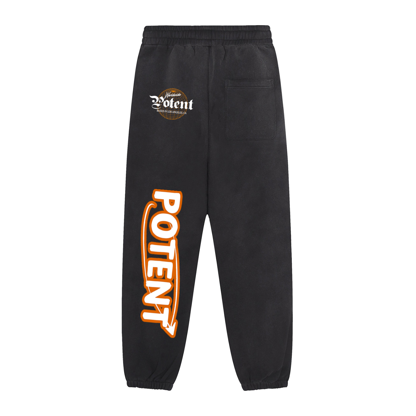 Sun Fade Contrast Tape Fleece Jogged Sweatpants