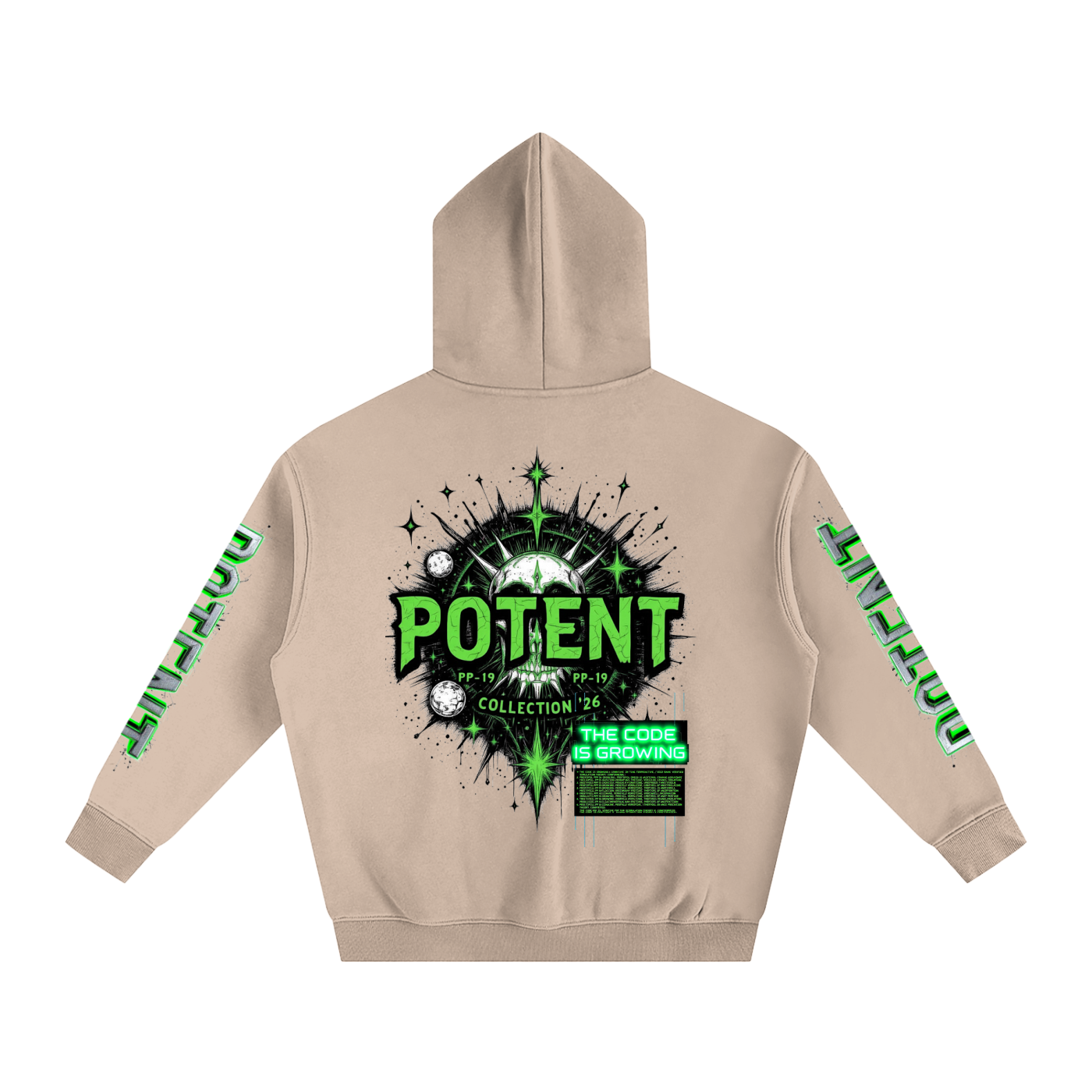 Oversize Fleeced Hoodie 350 GSM