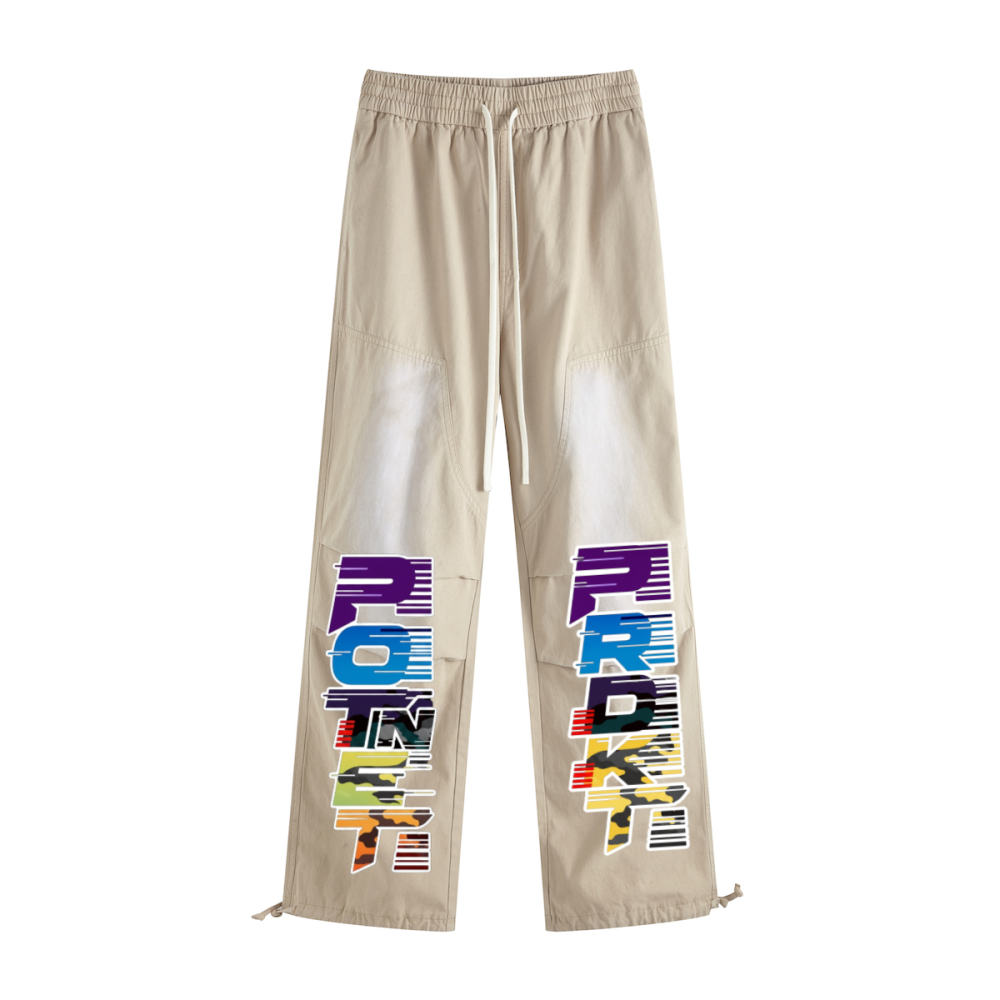 Heavyweight Vintage Washed Monkey Wash Lumberjack Work Pants(270GSM)