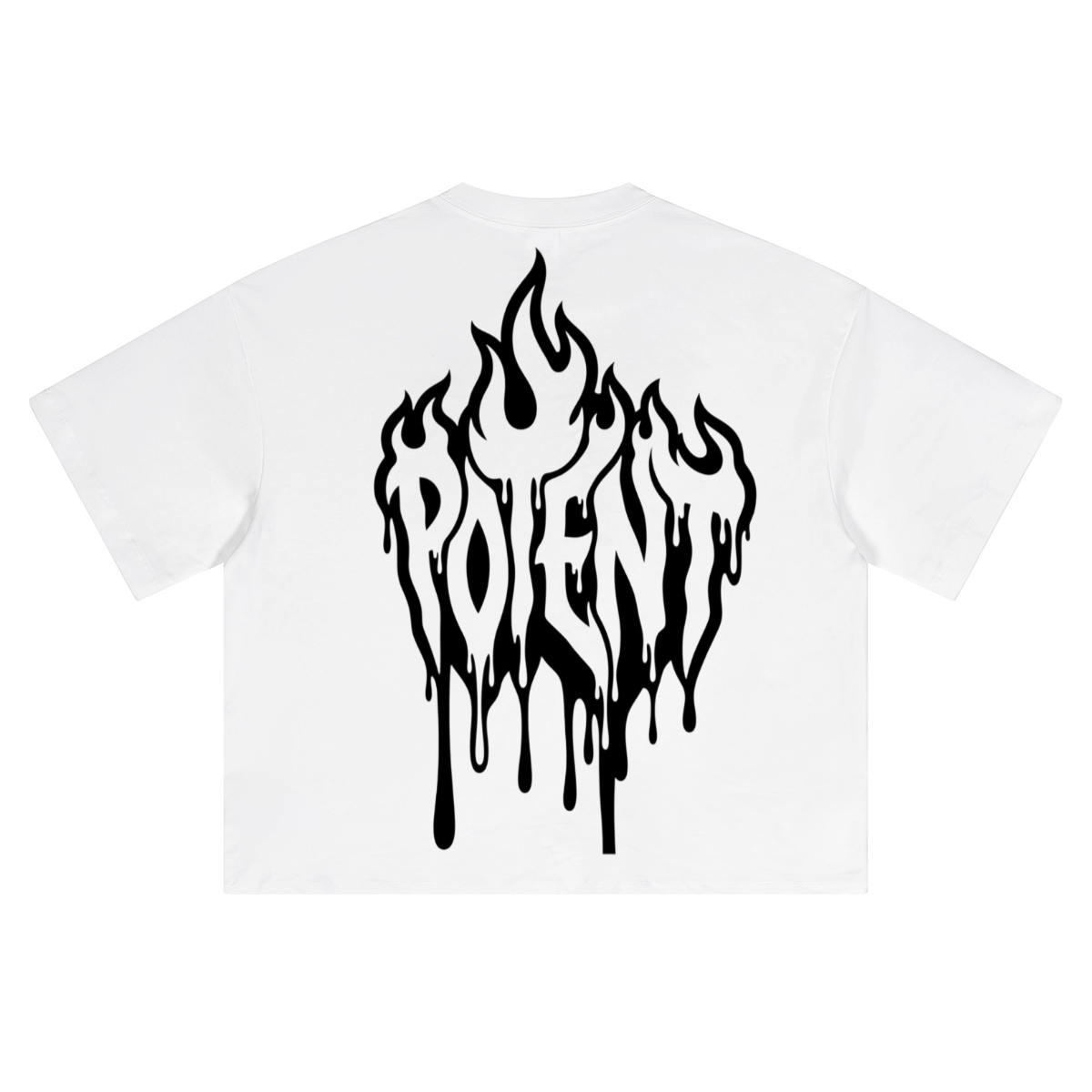 Unisex Heavyweight Short-Sleeved Oversized Cropped T-Shirt(280GSM)
