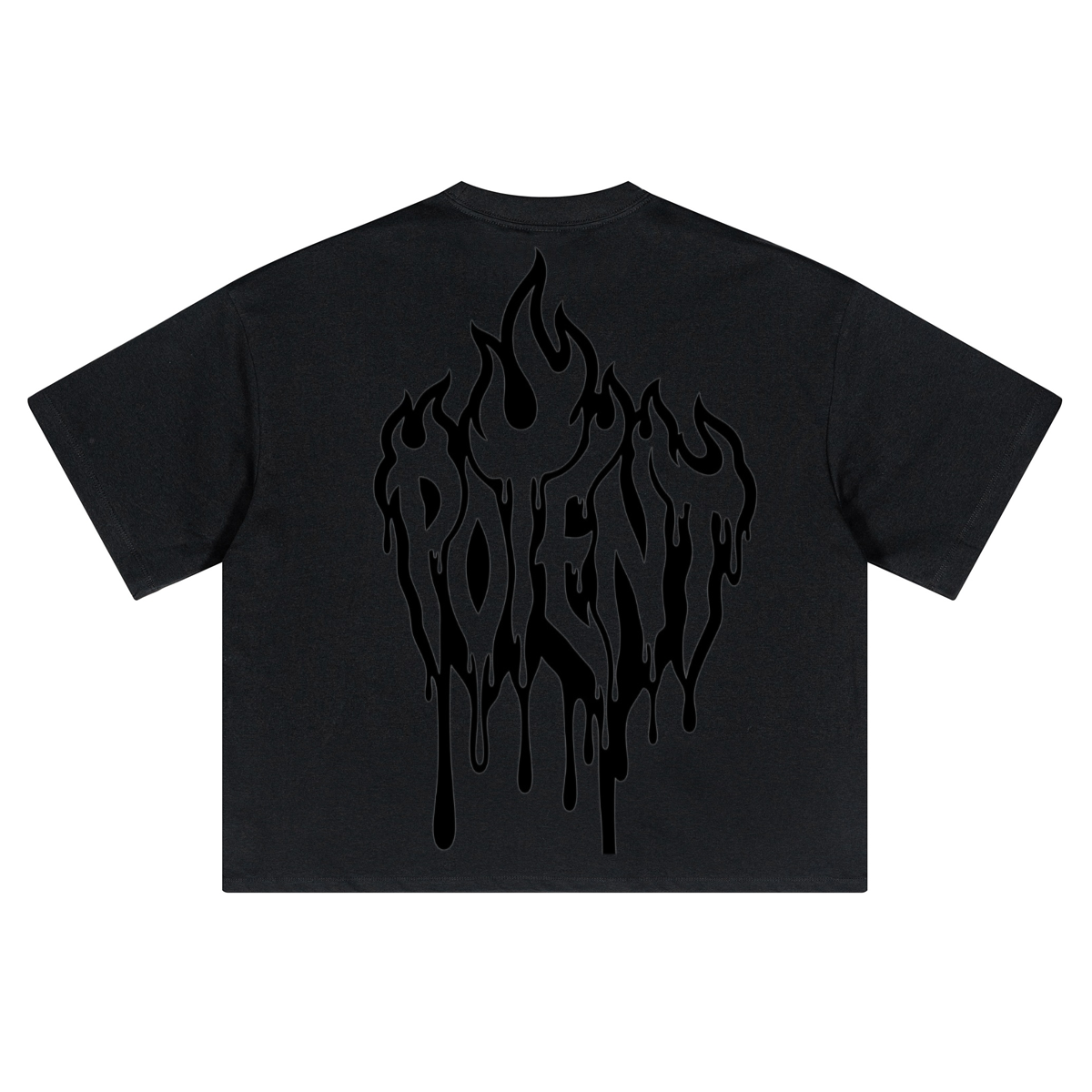 Unisex Heavyweight Short-Sleeved Oversized Cropped T-Shirt(280GSM)
