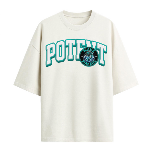 Unisex Heavyweight Oversized Short-Sleeve T-Shirt (255GSM)