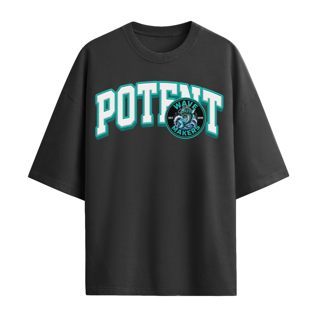 Unisex Heavyweight Oversized Short-Sleeve T-Shirt (255GSM)