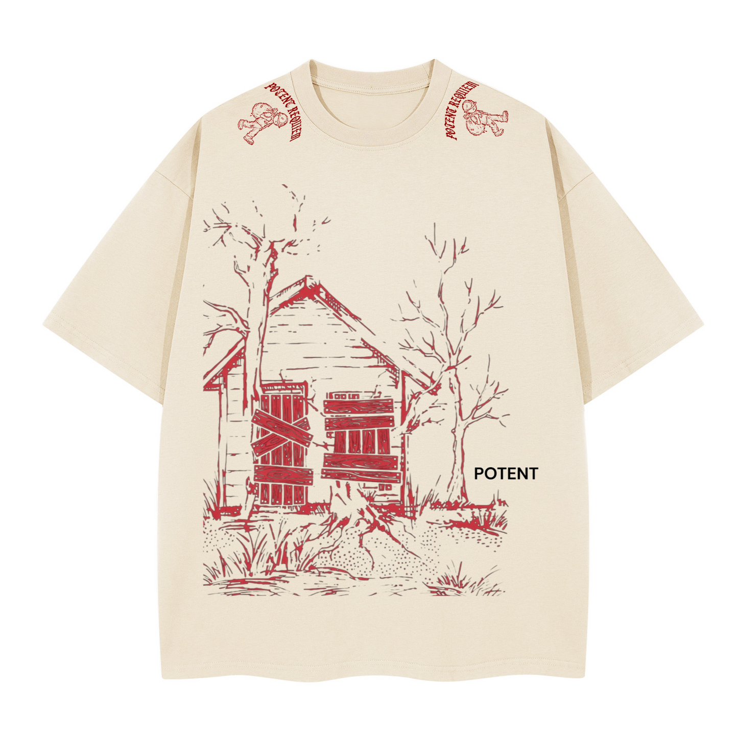 Unisex Heavyweight Boxy T-Shirt (280GSM)