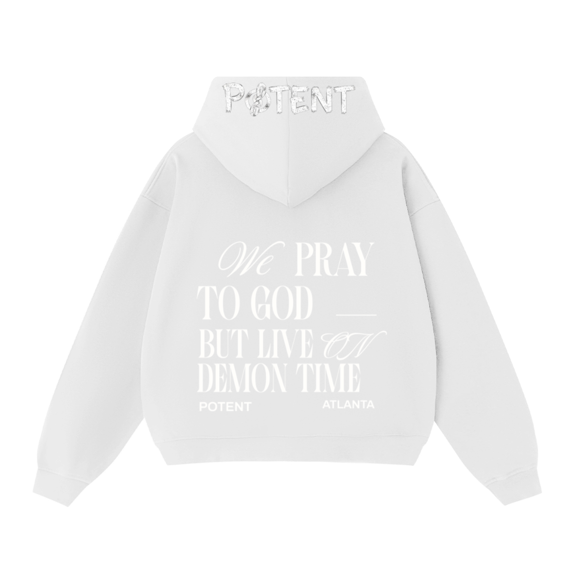 Unisex Heavyweight Cropped Oversized Zip-Up Hoodie (460GSM)