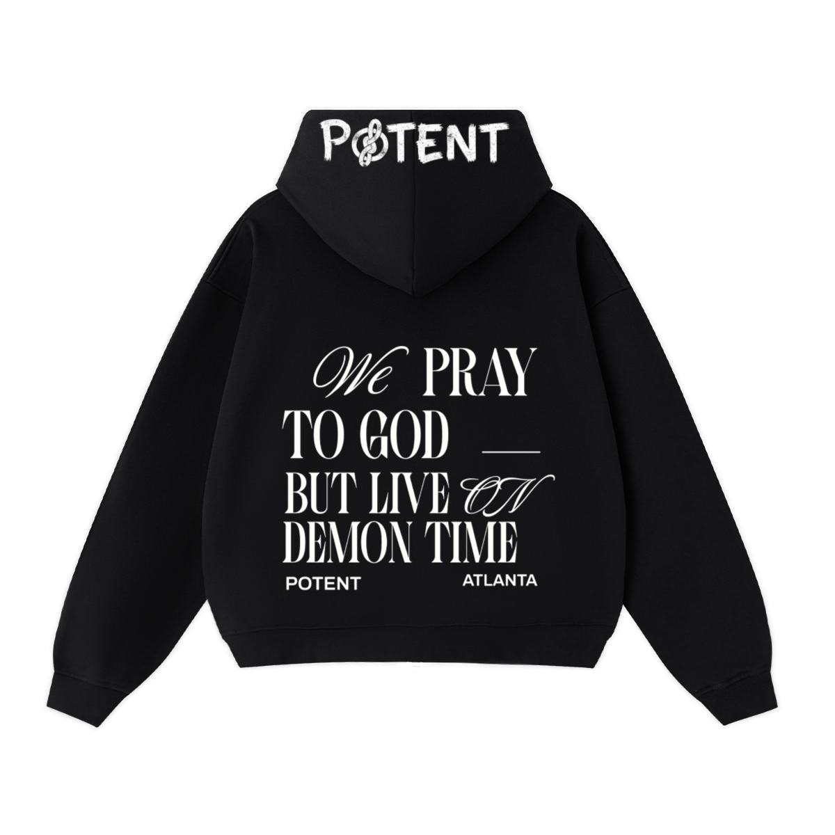 Unisex Heavyweight Cropped Oversized Zip-Up Hoodie (460GSM)