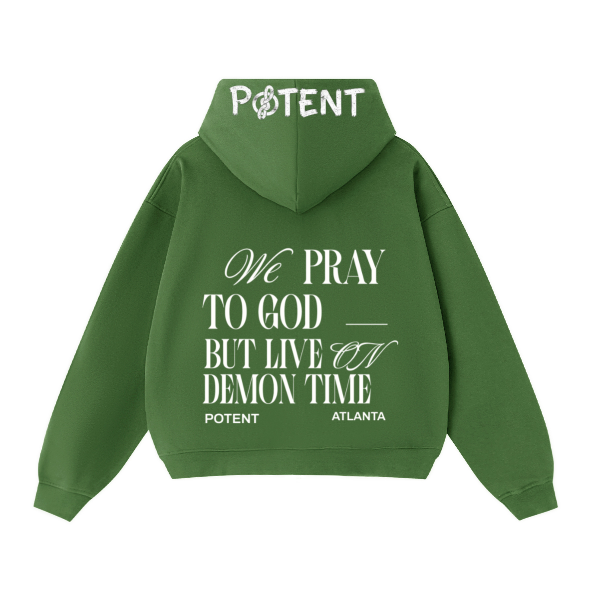 Unisex Heavyweight Cropped Oversized Zip-Up Hoodie (460GSM)