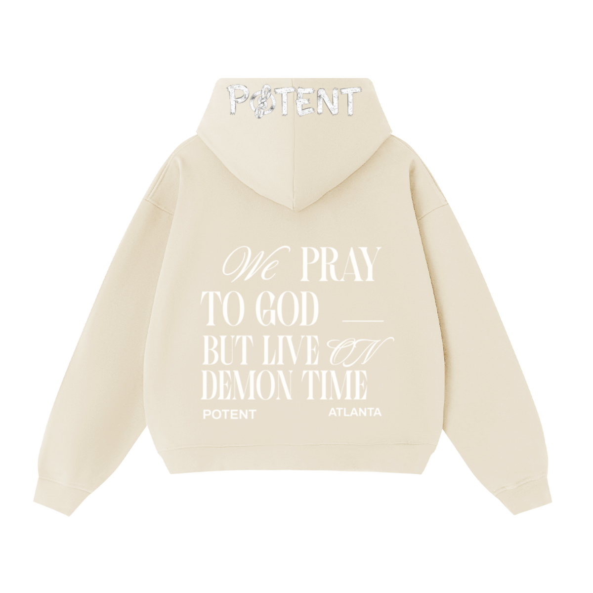 Unisex Heavyweight Cropped Oversized Zip-Up Hoodie (460GSM)