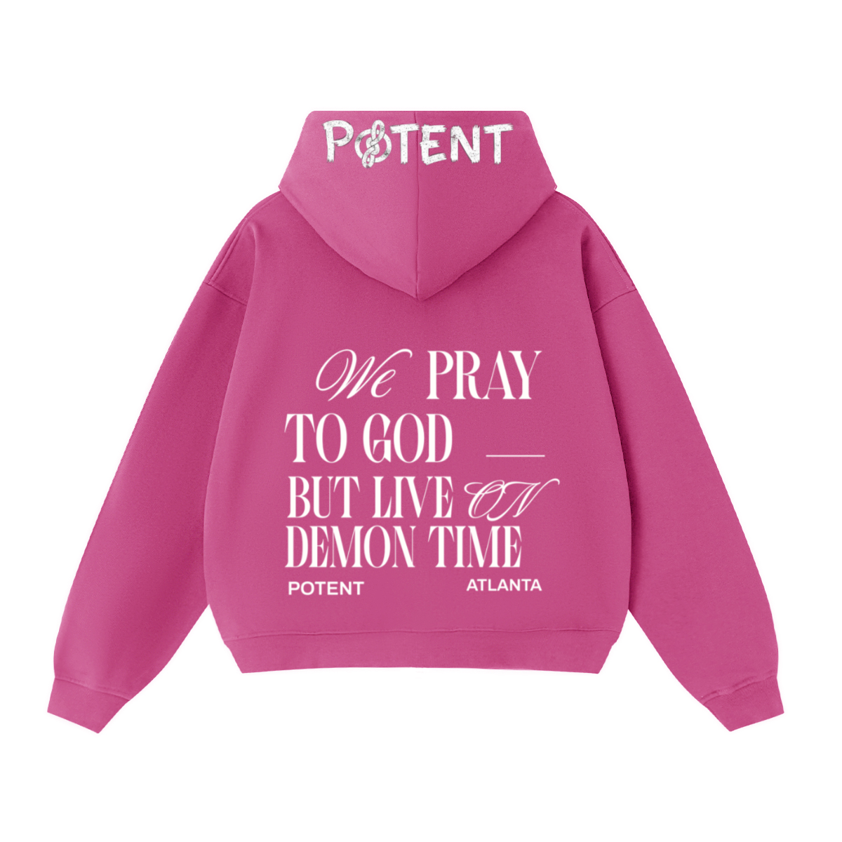 Unisex Heavyweight Cropped Oversized Zip-Up Hoodie (460GSM)