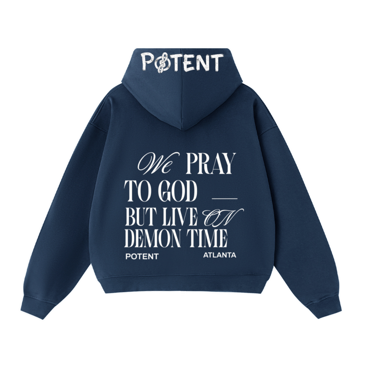 Unisex Heavyweight Cropped Oversized Zip-Up Hoodie (460GSM)