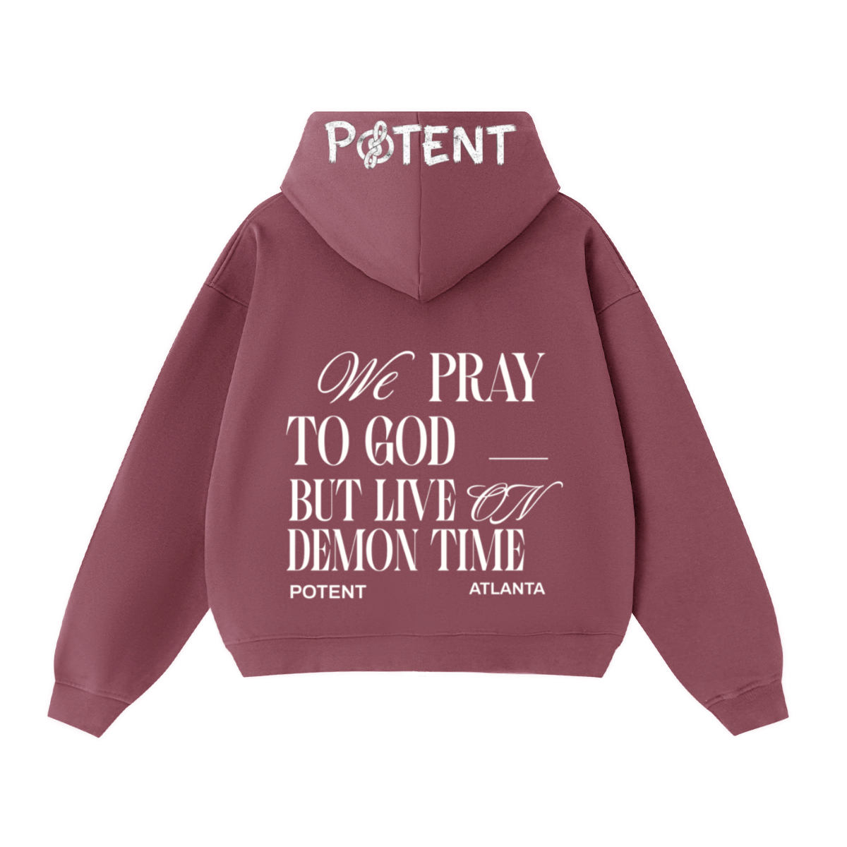 Unisex Heavyweight Cropped Oversized Zip-Up Hoodie (460GSM)