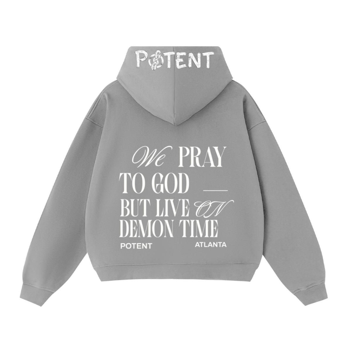 Unisex Heavyweight Cropped Oversized Zip-Up Hoodie (460GSM)