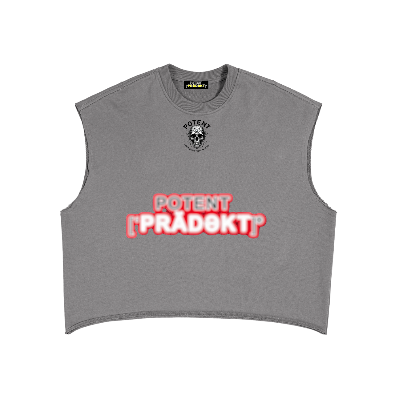 French Terry Boxy Tank Top