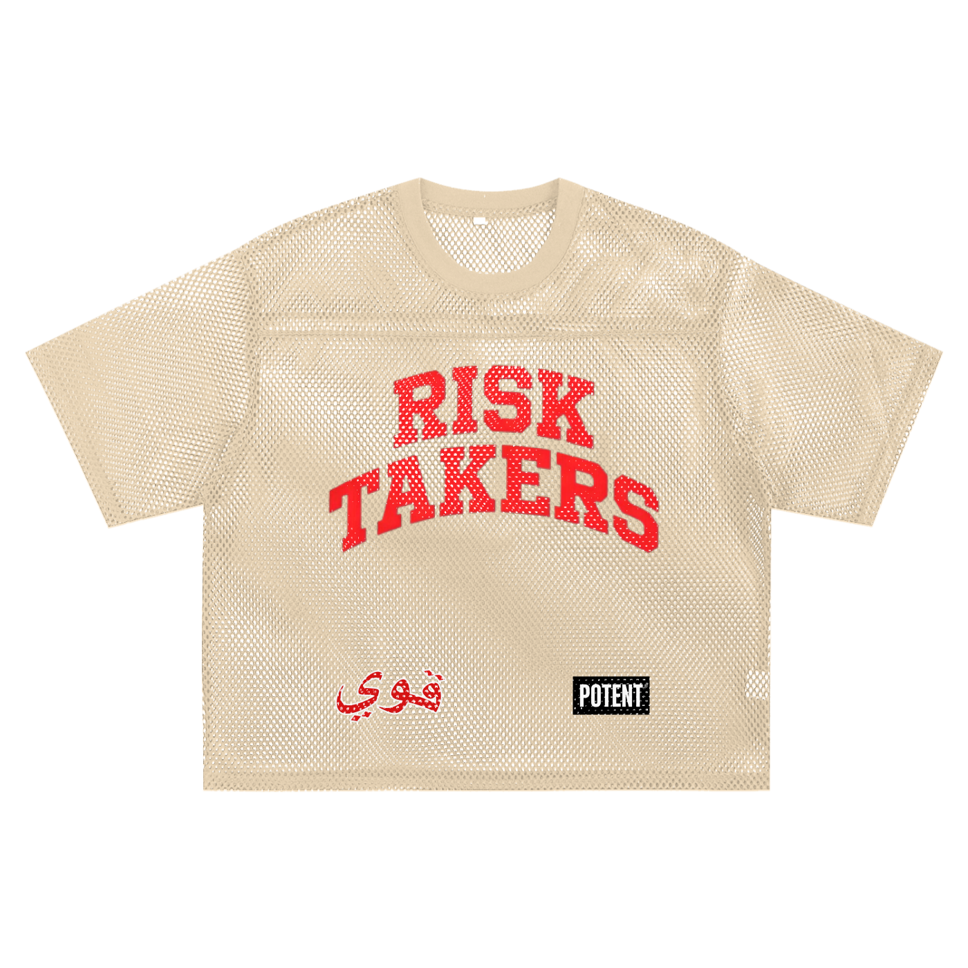 See-through Boxy Net T-Shirt
