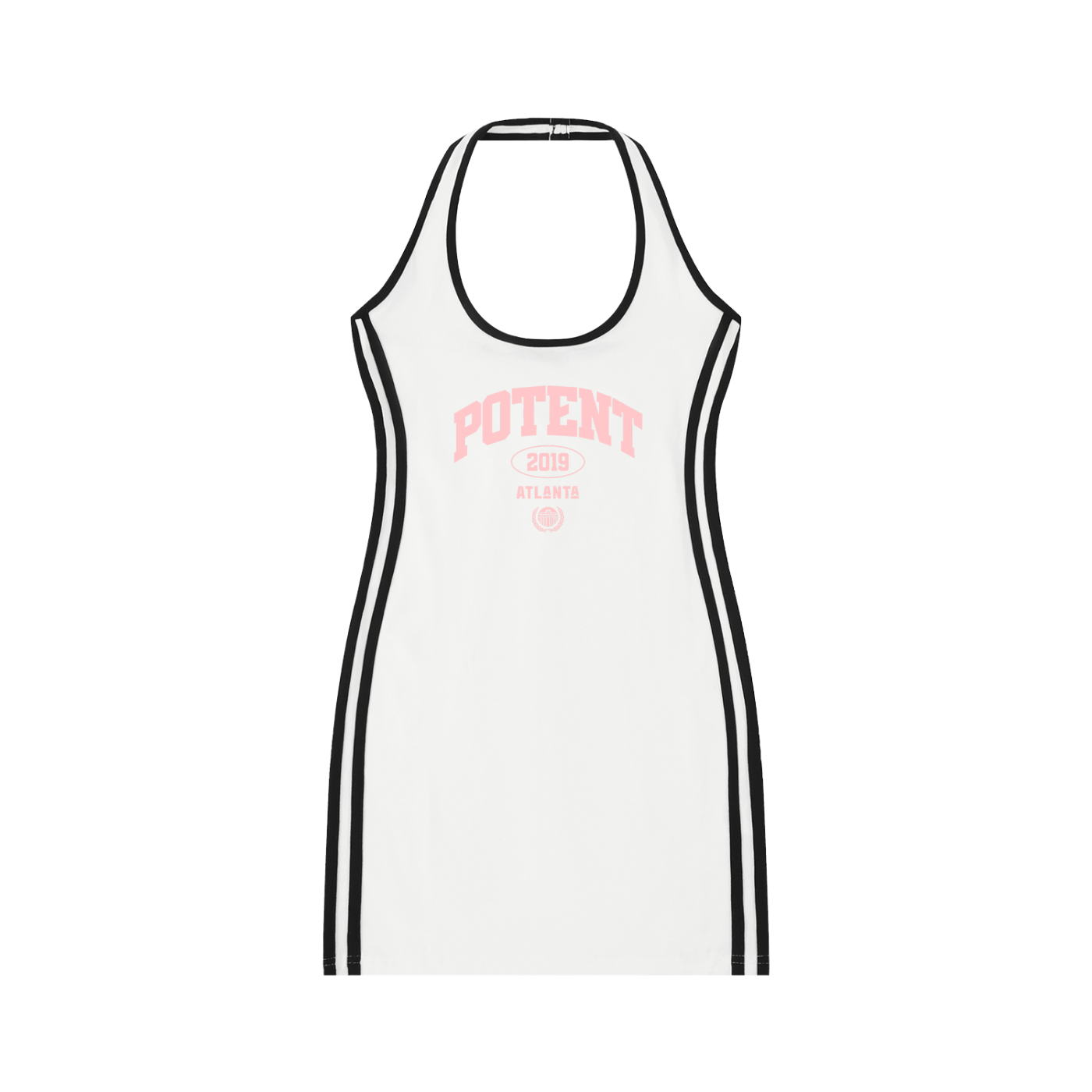 Women's Binding Tight Halter Dress