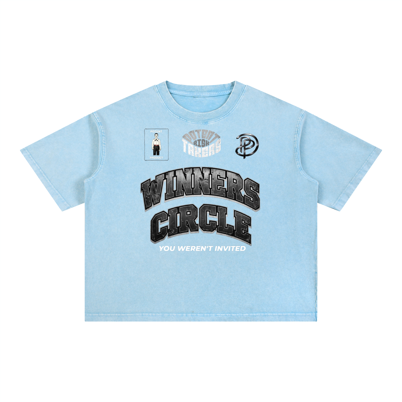 Mineral Wash Boxy Cotton T-Shirt