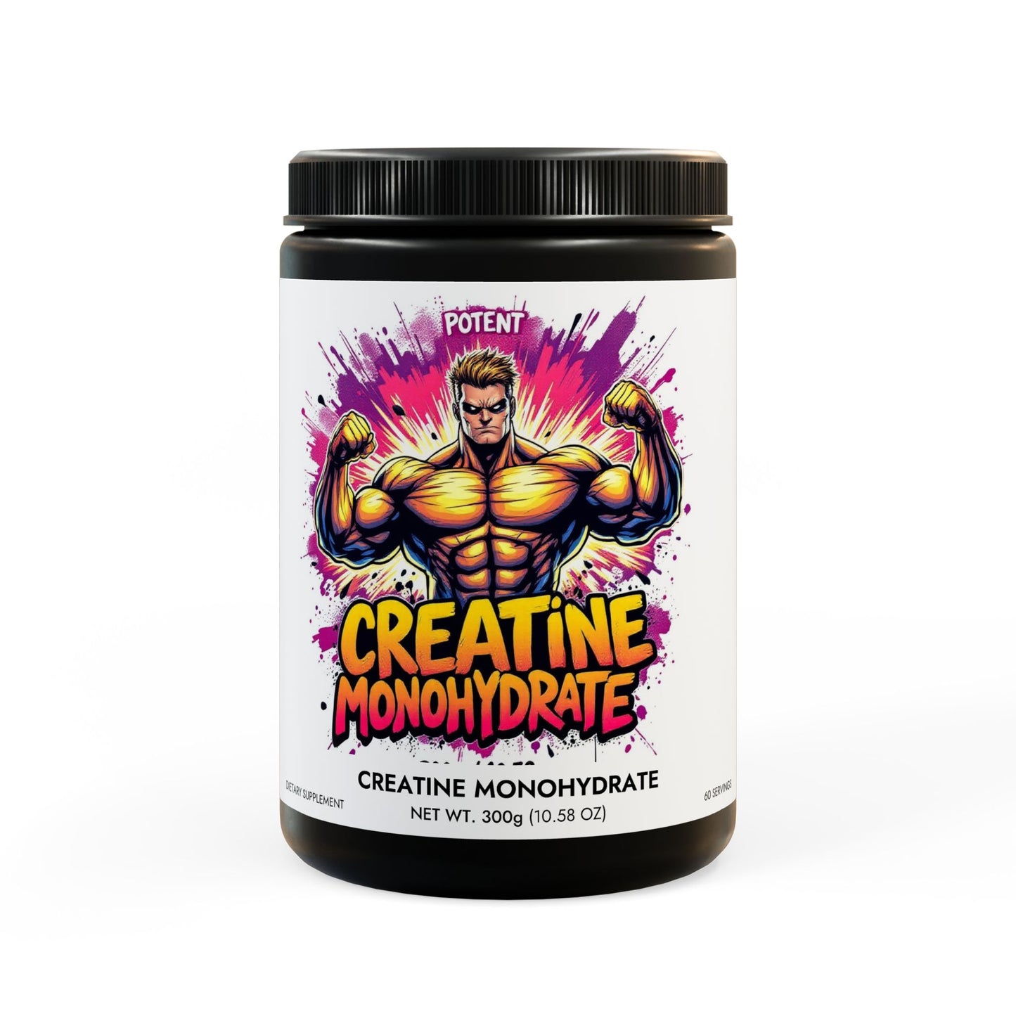 Creatine Monohydrate Supplement (300g, 10.58oz)