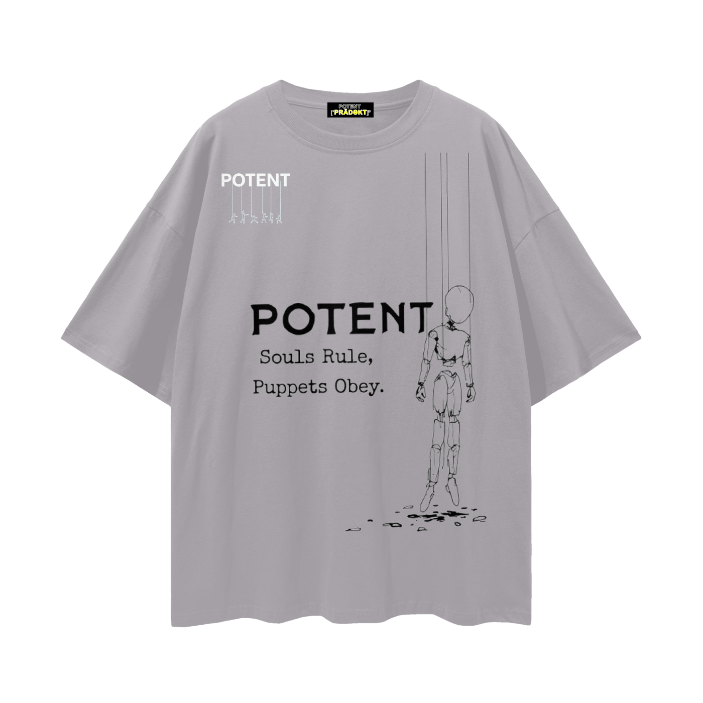 Streetwear Loose Drop Shoulder T-Shirt