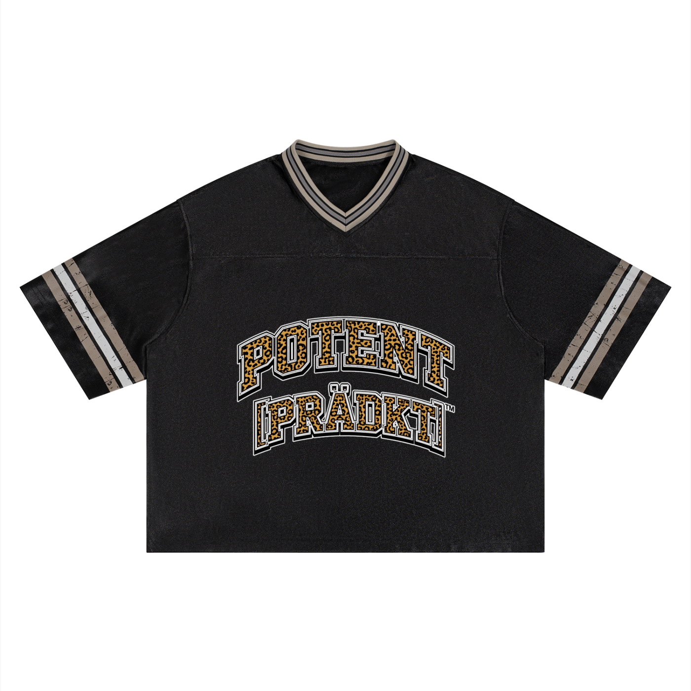 Unisex Boxy Striped Soccer Jersey