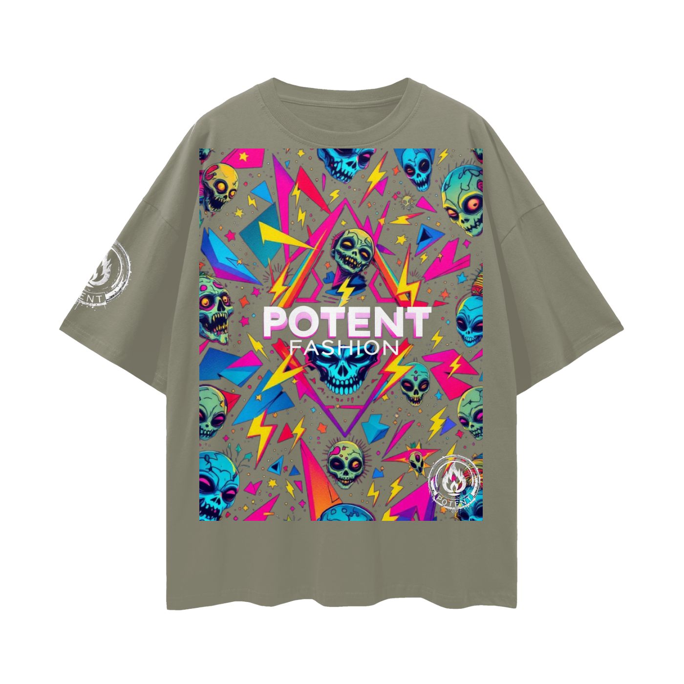 Streetwear Loose Drop Shoulder T-Shirt