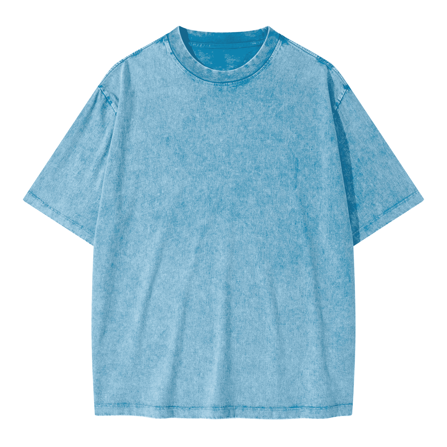 Unisex Heavyweight Oversized Snow Wash T-shirt(285GSM)