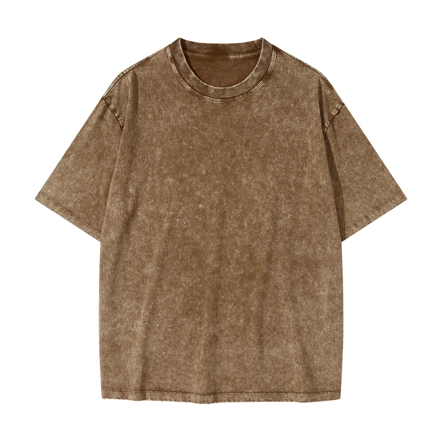 Unisex Heavyweight Oversized Snow Wash T-shirt(285GSM)
