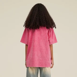 Unisex Heavyweight Oversized Snow Wash T-shirt(285GSM)