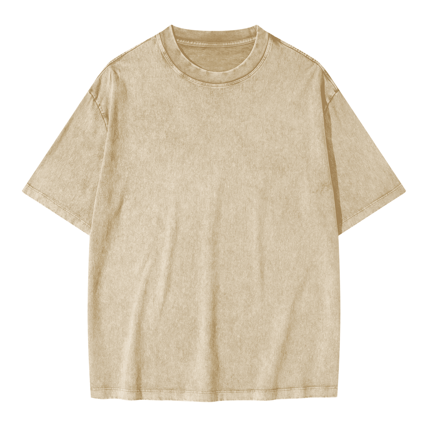 Unisex Heavyweight Oversized Snow Wash T-shirt(285GSM)