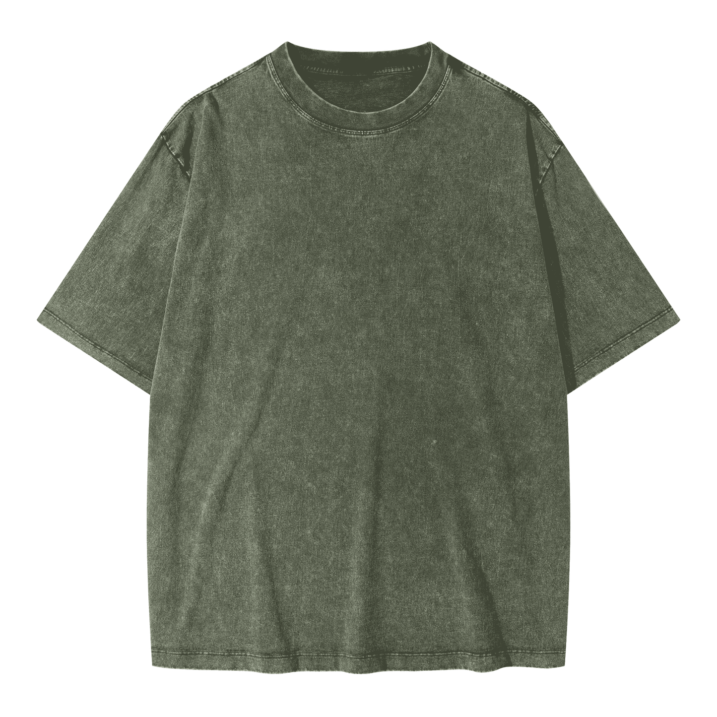 Unisex Heavyweight Oversized Snow Wash T-shirt(285GSM)