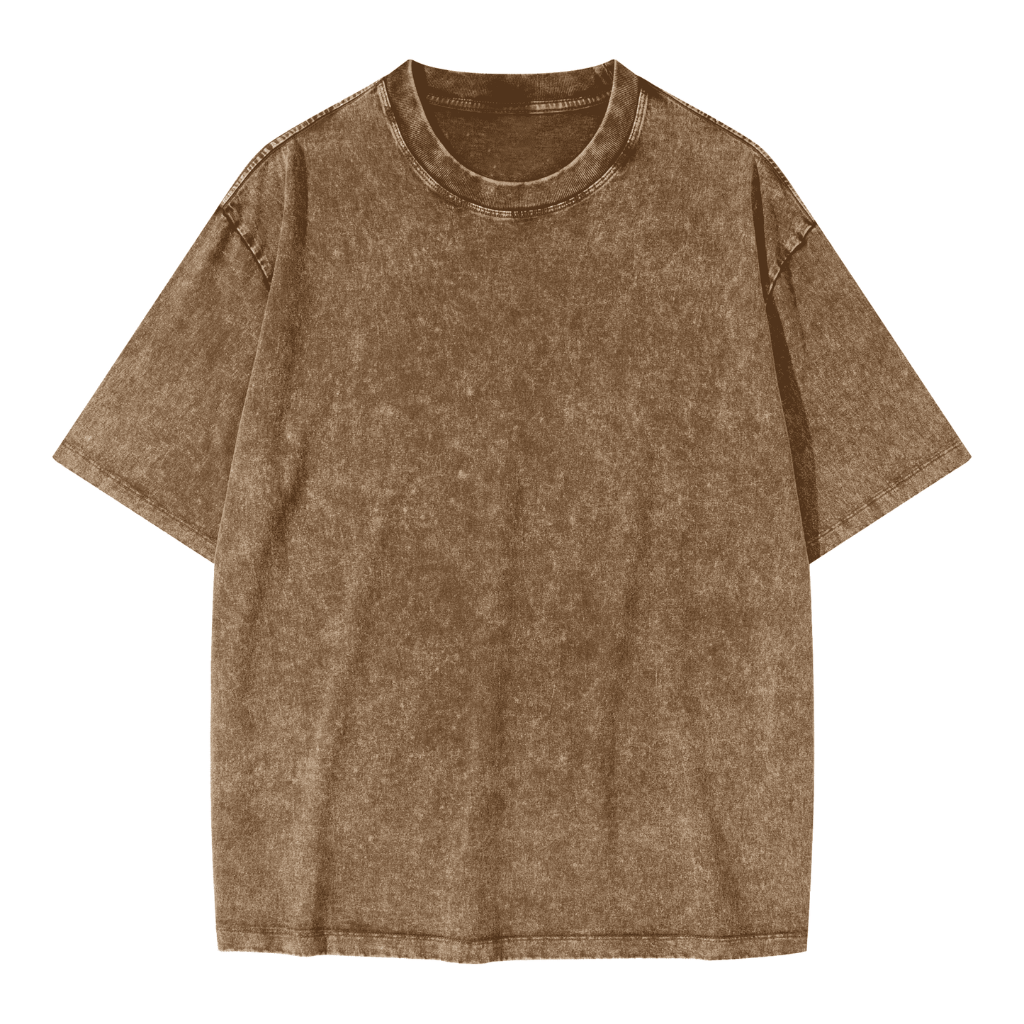 Unisex Heavyweight Oversized Snow Wash T-shirt(285GSM)