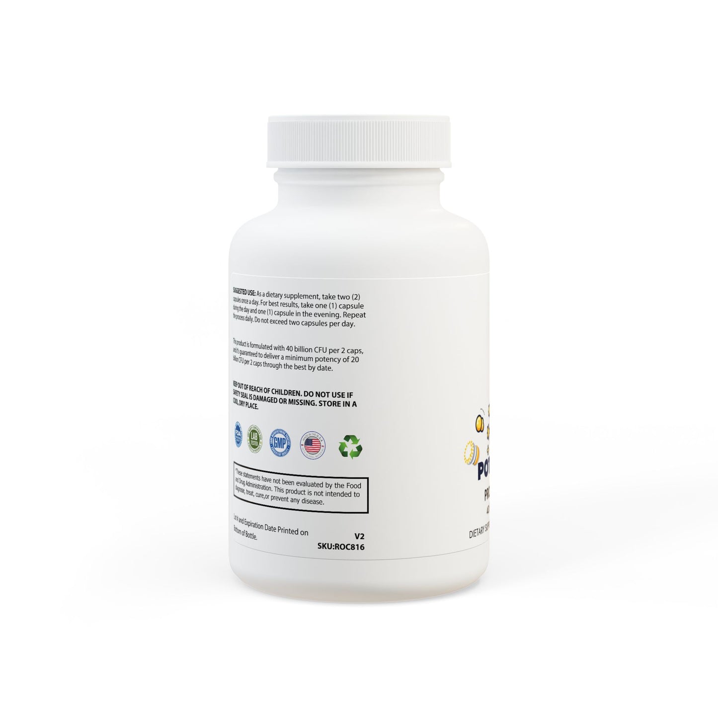 Probiotics Supplement (60 Capsules)