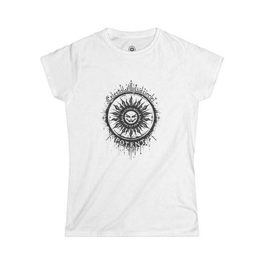 POTENT Womans Celestial Circle Soft Tee