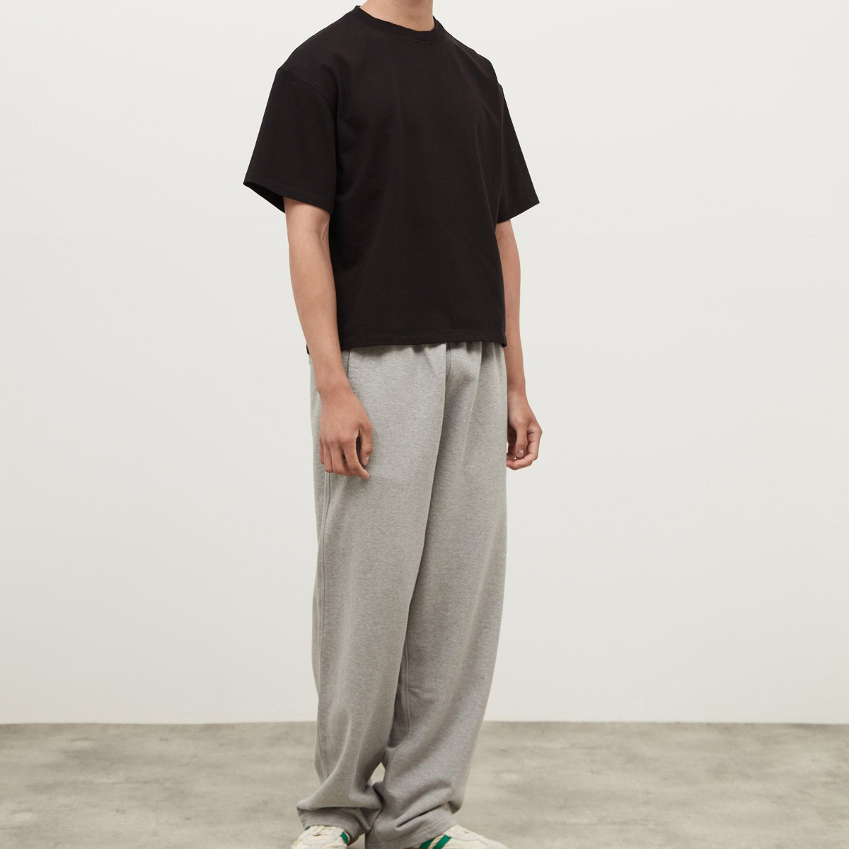 Unisex Heavyweight Short-Sleeved Oversized Cropped T-Shirt(280GSM)