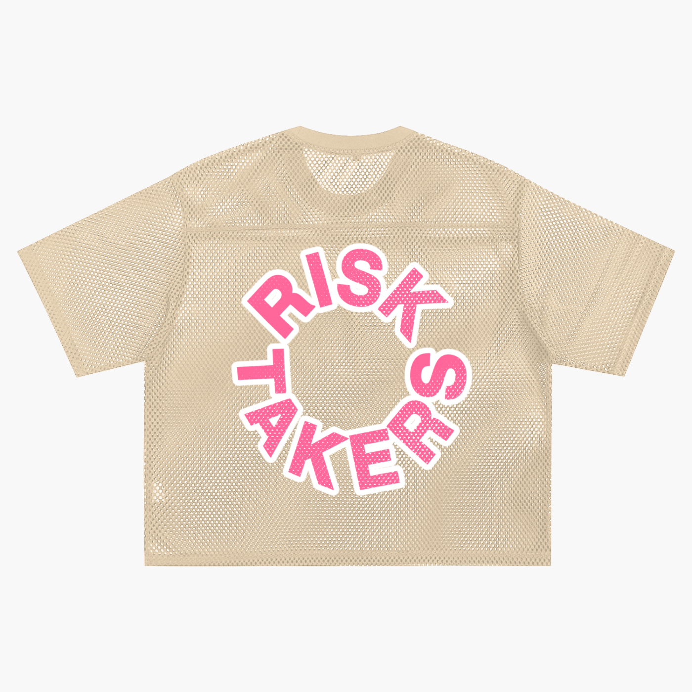See-through Boxy Net T-Shirt