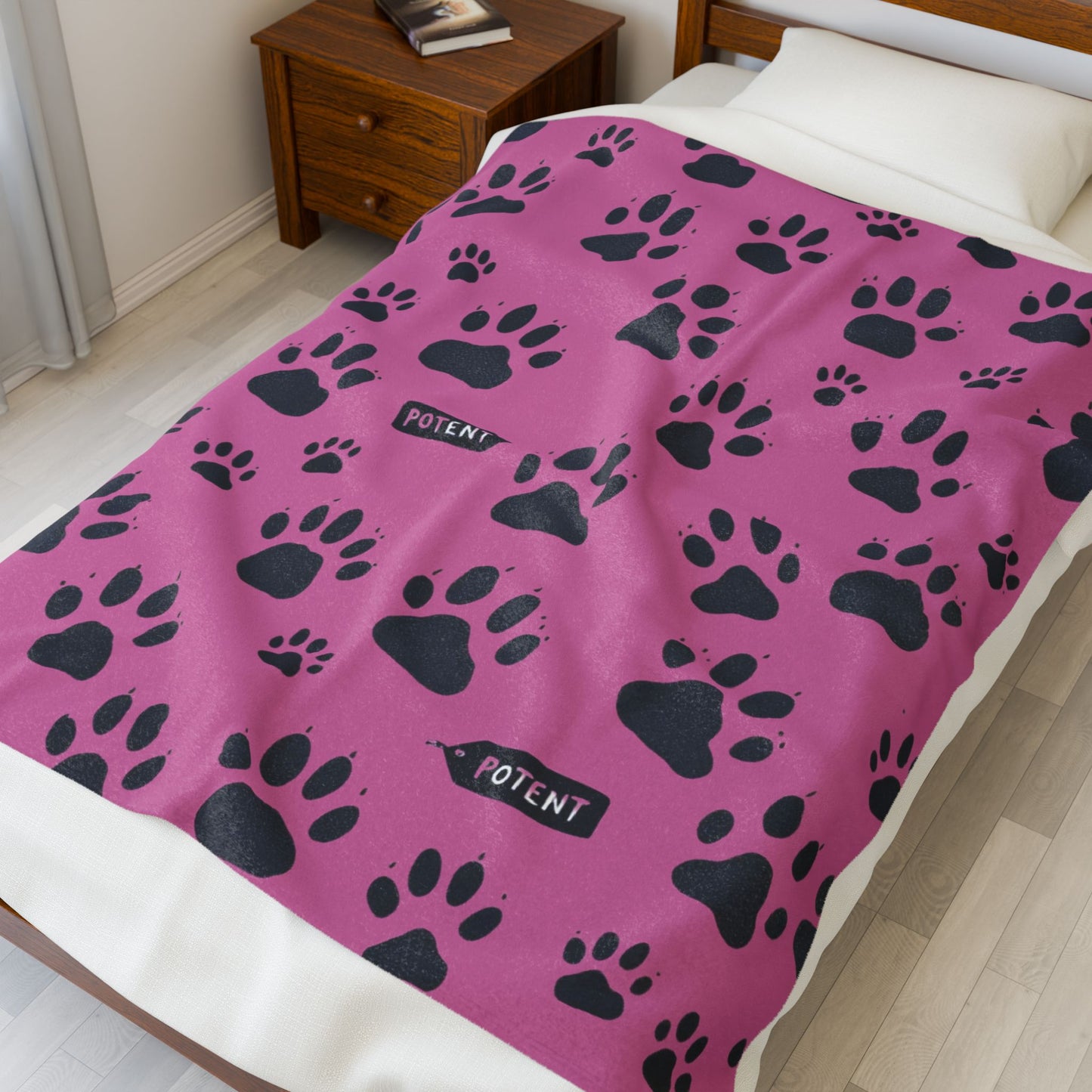 POTENT Velveteen Plush Blanket