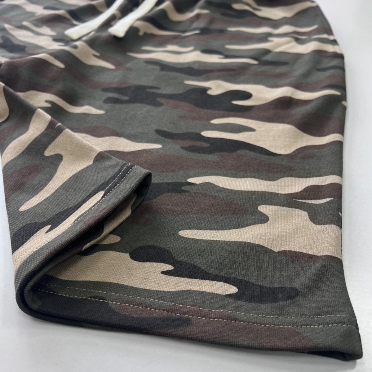 Unisex Heavyweight 100% Cotton French Terry Camo Shorts (420GSM)