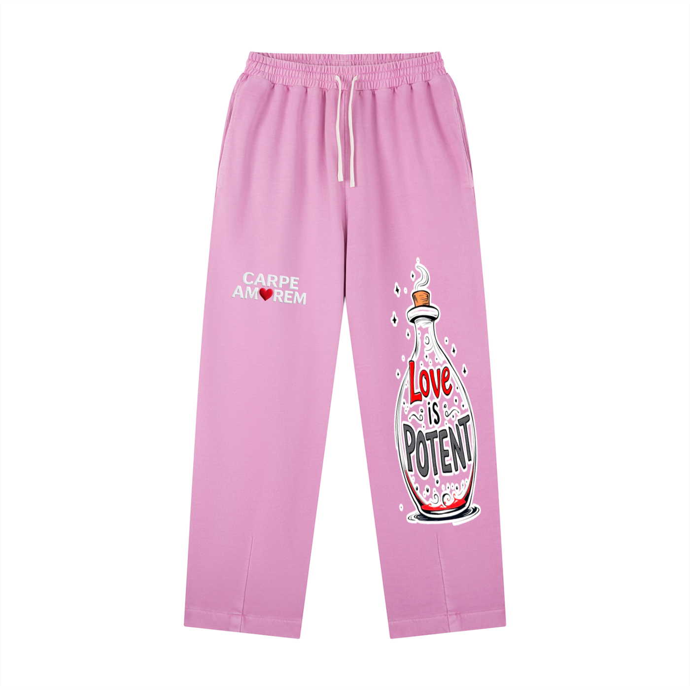 Vintage Washed Drawstring Sweatpants